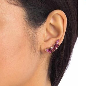 Kate Spade Cluster Crawler Earrings